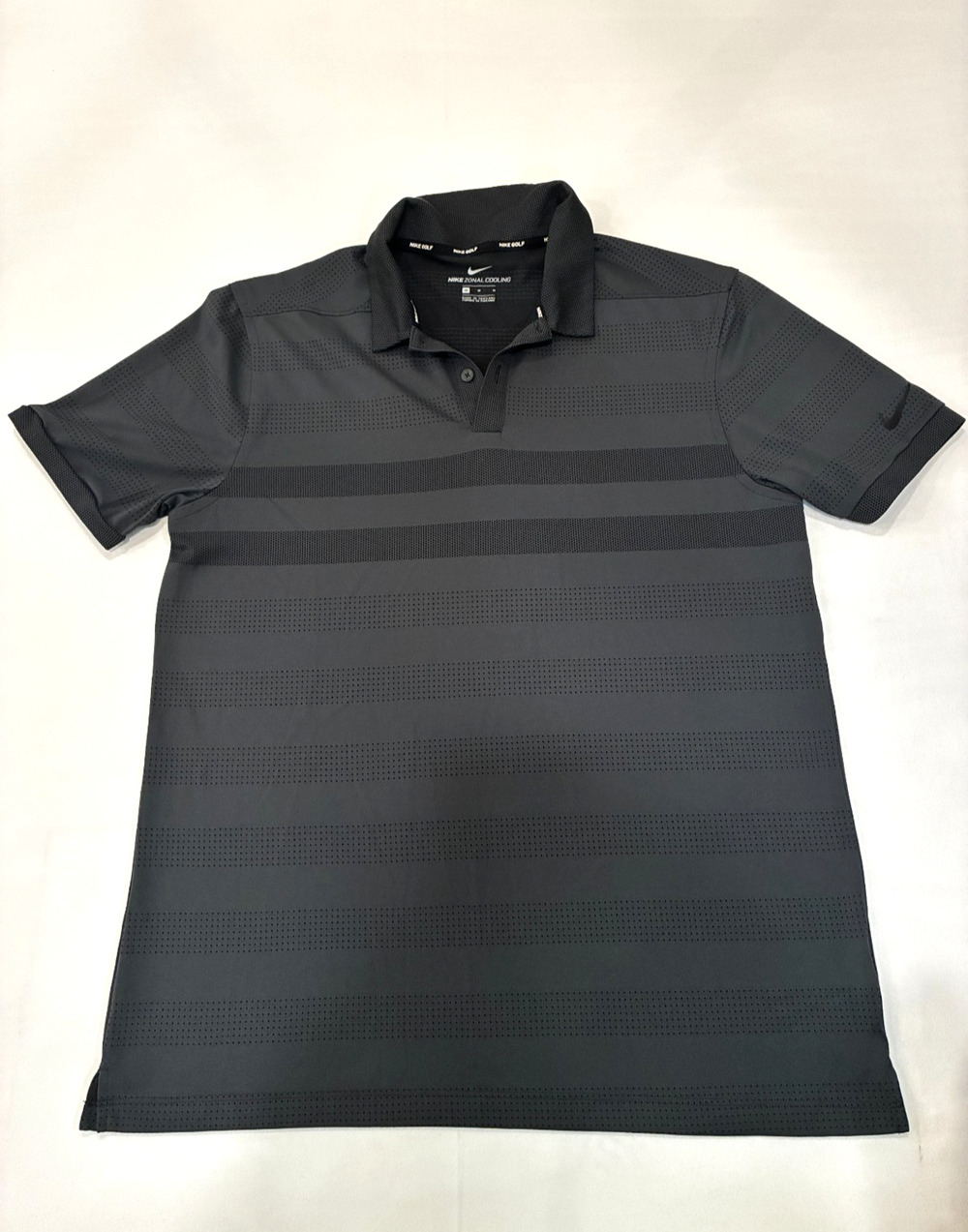 NIKE GOLF Zonal Cooling Men's Polo Shirt Dark Gray Size M